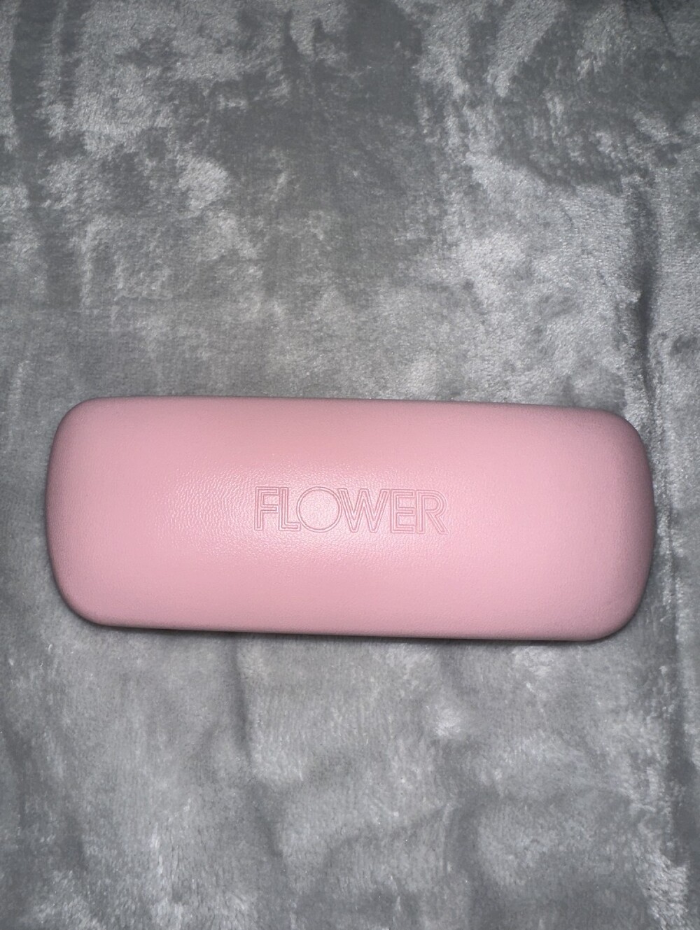 Pink Sunglasses Case with Floral Cleaning Cloth - Picture 4 of 6